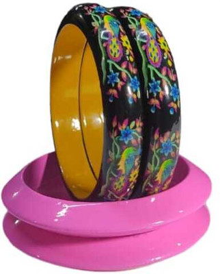 Azad impex Wood Bangle Set(Pack of 4)