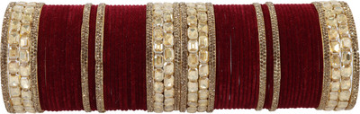 NMII Metal Zircon Bangle Set(Pack of 68)