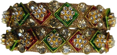 R SAURABH Metal Kada(Pack of 2)