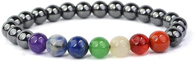 VIBESLE Stone, 7 Chakra Beads, Crystal Charm Bracelet