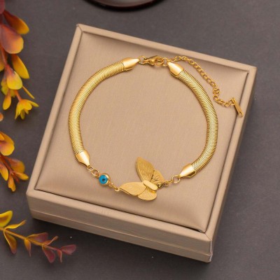 Goldiwala Stainless Steel Gold-plated Bracelet