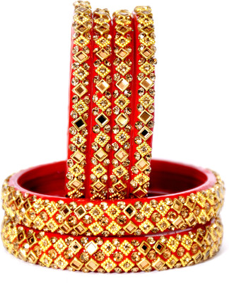 ishika Glass Bangle Set(Pack of 6)
