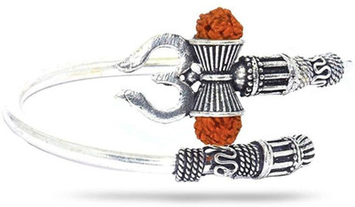 Veediic Hind Brass Silver Kada