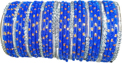 NEEKEY Glass Bangle Set(Pack of 34)