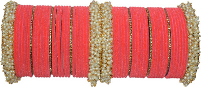 ishika Alloy Platinum Bangle Set(Pack of 2)