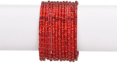 AFAST Glass Beads Bangle(Pack of 10)