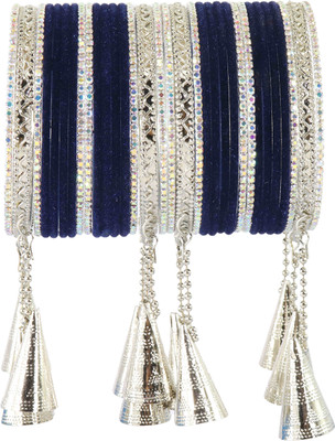 NMII Metal Zircon Bangle Set(Pack of 32)
