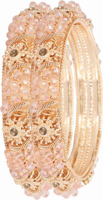 NMII Alloy Zircon Kada(Pack of 2)