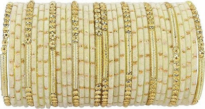 BUSINESS EMPIRE Glass Cubic Zirconia Bangle Set