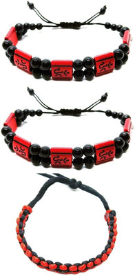 KINGSTYLEIMPEX Plastic Charm Bracelet(Pack of 3)