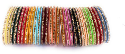 Shakya Creations Plastic Bangle Set(Pack of 28)