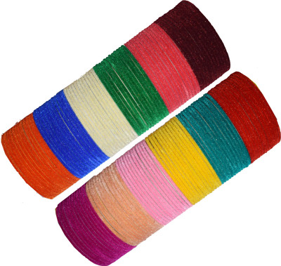 ishika Metal Bangle Set(Pack of 10)