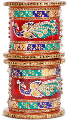 BridalGarnish Plastic Zircon Gold-plated Chudas