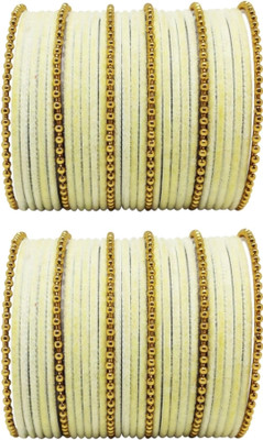 SSONLINEBAZAR Metal Bangle Set(Pack of 10)