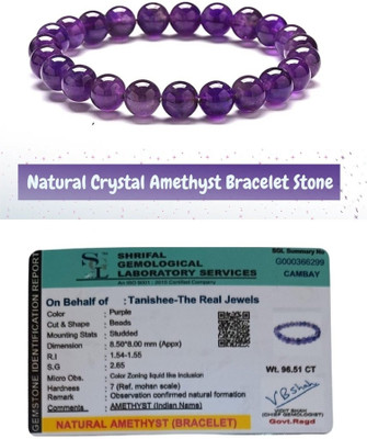 Tanishee- The Real Jewels Amethyst Crystal Bracelet