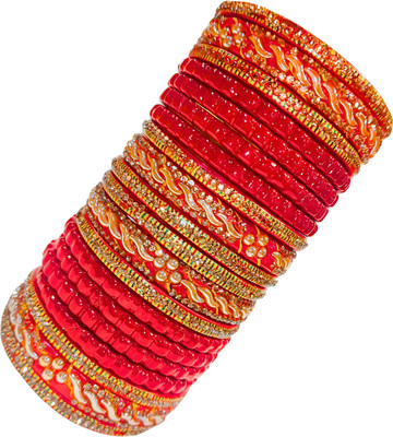 SHADI JODA Lac Bangle Set(Pack of 20)