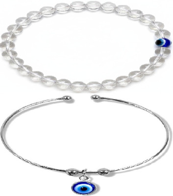 HouseOfCommon Metal, Stone, Crystal Bracelet(Pack of 2)