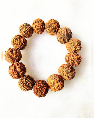 Shiv Aastha Rudraksha Beads Bracelet