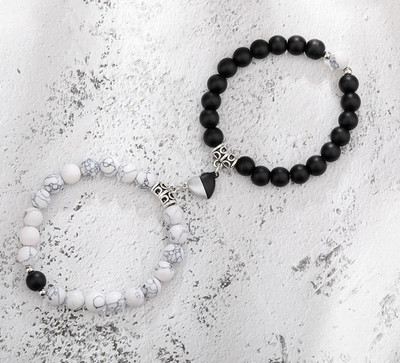 omaya jewels Stainless Steel Bracelet Set(Pack of 2)