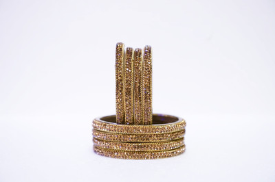 MSM Glass Bangle Set(Pack of 8)