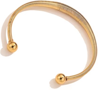 MEENAZ Metal, Brass, Copper, Alloy, Stainless Steel Gold-plated Bracelet