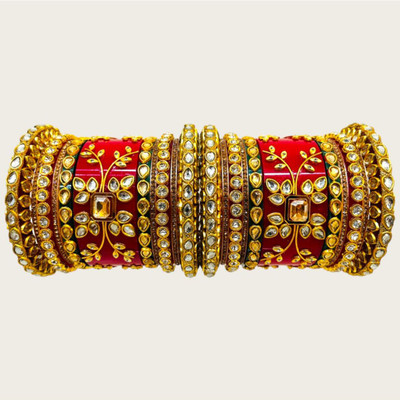 Hamna Plastic Zircon Bangle Set
