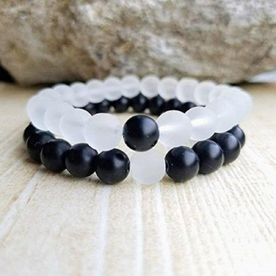 DIVINE SOUVENIRS Stone Bracelet Set(Pack of 2)