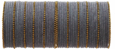 GLIKA Metal Gold-plated Bangle Set(Pack of 60)