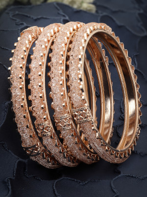 Sukkhi Alloy Gold-plated Bangle Set(Pack of 4)