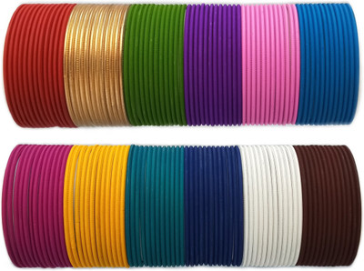 priya kangan Metal Enamel Bangle Set(Pack of 144)
