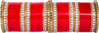 ishika Alloy Gold-plated Chudas