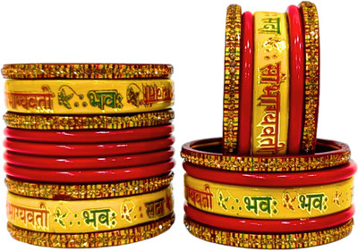 SHADI JODA Lac Bangle Set(Pack of 20)
