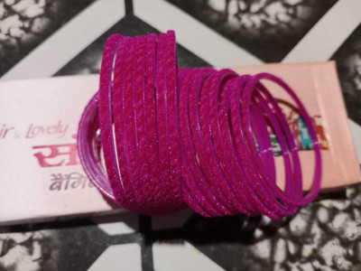 BUNTYBABLI Glass Bangle Set(Pack of 24)