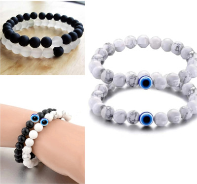 HouseOfCommon Crystal Crystal Bracelet Set(Pack of 3)