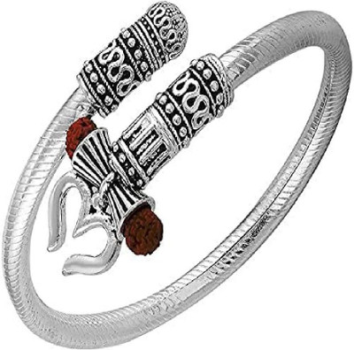 Diivine Hindu Brass Silver Coated Kada