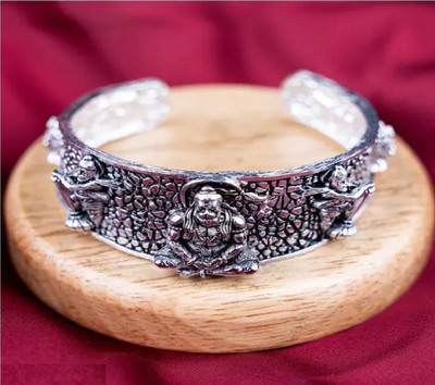 Ruhi Collection Brass Silver Kada