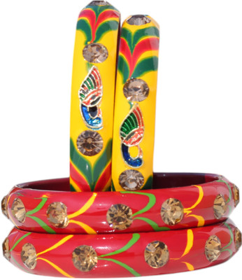 MANVI FASHION Lac Kada(Pack of 4)