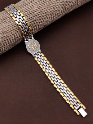 Laksh Alloy Crystal 999 Silver Bracelet