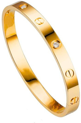 CLEO Be Bold Be You Alloy, Stainless Steel Gold-plated Cuff