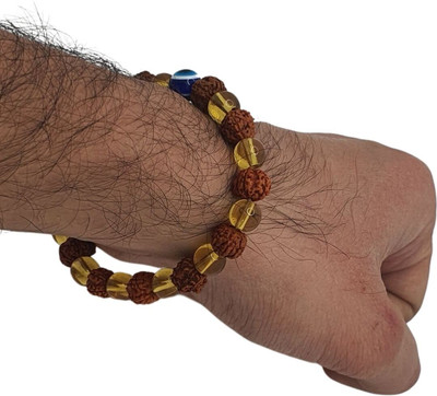 MELA BRITE Stone, Rudraksha Bangle
