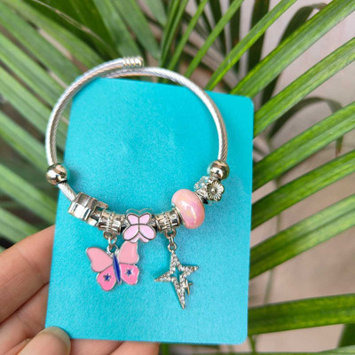 Nevy Alloy Charm Bracelet