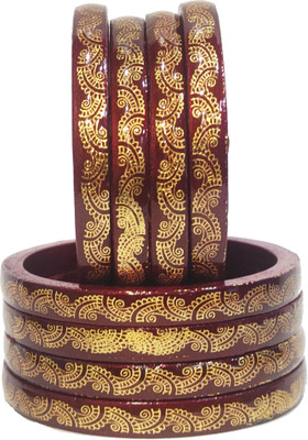Lahthi Wala Lac Bangle Set(Pack of 8)