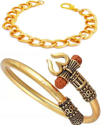 HouseOfCommon Brass, Alloy Bracelet(Pack of 2)