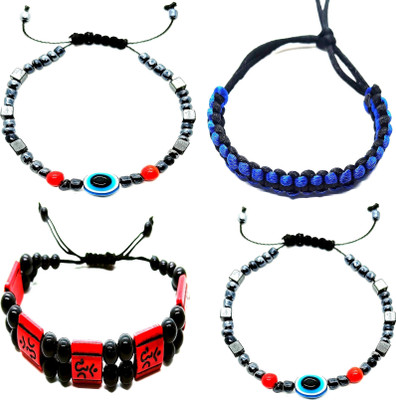 KINGSTYLEIMPEX Dori Charm Bracelet(Pack of 4)