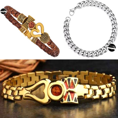 ANVIKA Alloy Kada(Pack of 3)