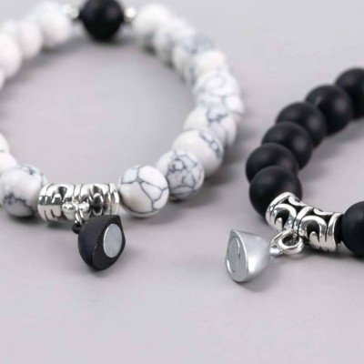 omaya jewels Stone Bracelet(Pack of 2)