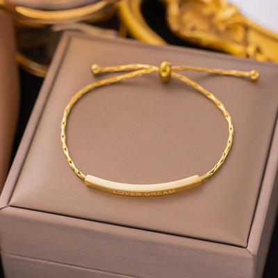 MYKI Stainless Steel Gold-plated Bracelet