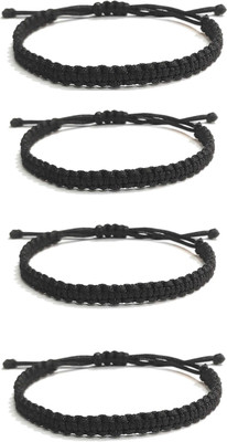 KINGSTYLEIMPEX Metal Charm Bracelet(Pack of 4)