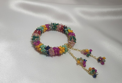 jewelnbeads Brass, Alloy Gold-plated Bracelet