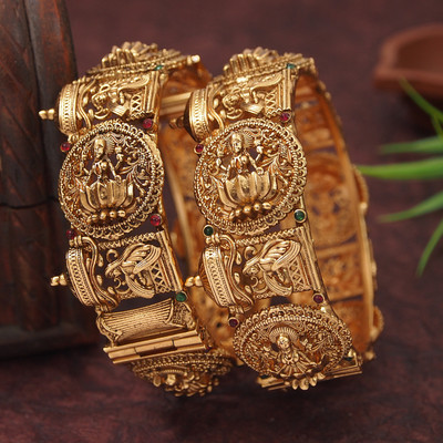 ANOUK Brass Bangle(Pack of 2)